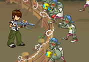 Ben10 Kills Zombies